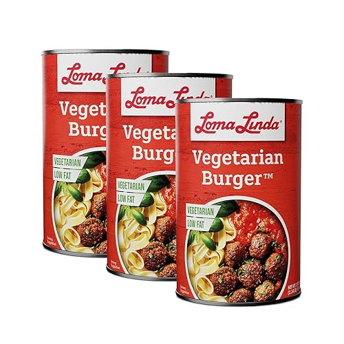 Miniatura 10 de Loma Linda - Carnes a base de plantas hamburguesa vegetariana 20 onzas 12 unidades