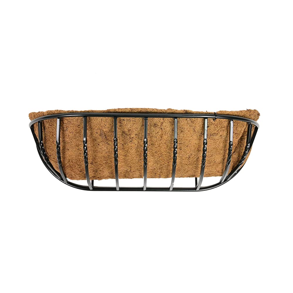 Smart Garden Black Forge Wall Trough (60Cm)