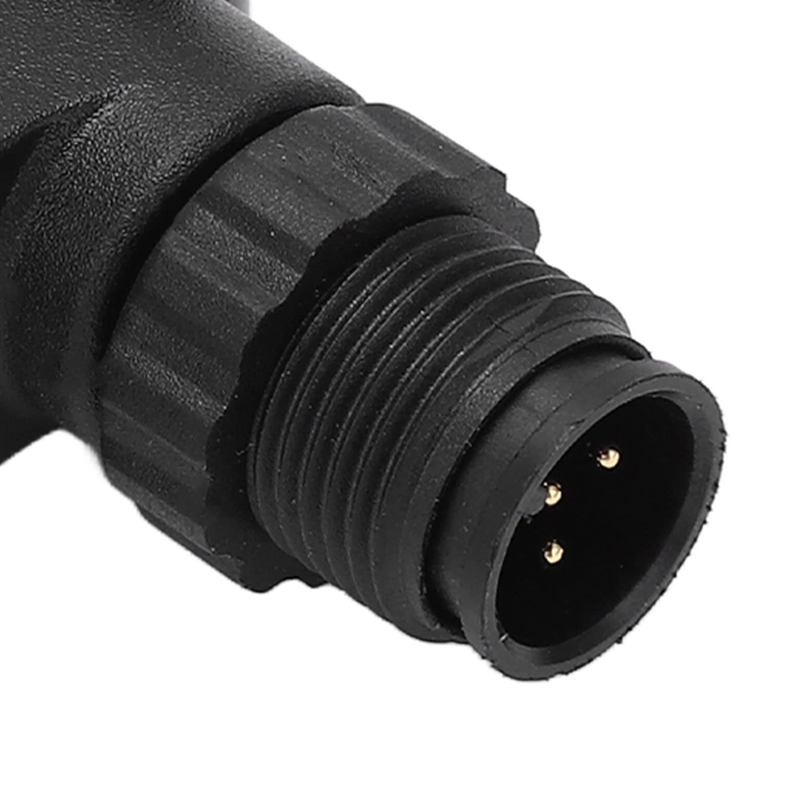 lyrlody Conector en T NMEA 2000, Rosca M12 de 5 Pines IP67 Resistente Al Agua Fabricado en Metal ABS, para Redes Lowrance Simrad B G Navico