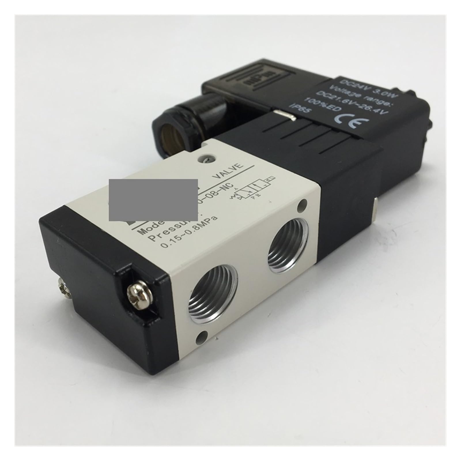 WQGQPXOB 3V210-08-NC 3V220-08-NC Pneumatic Solenoid Valve DC24V(3v210-08-nc)