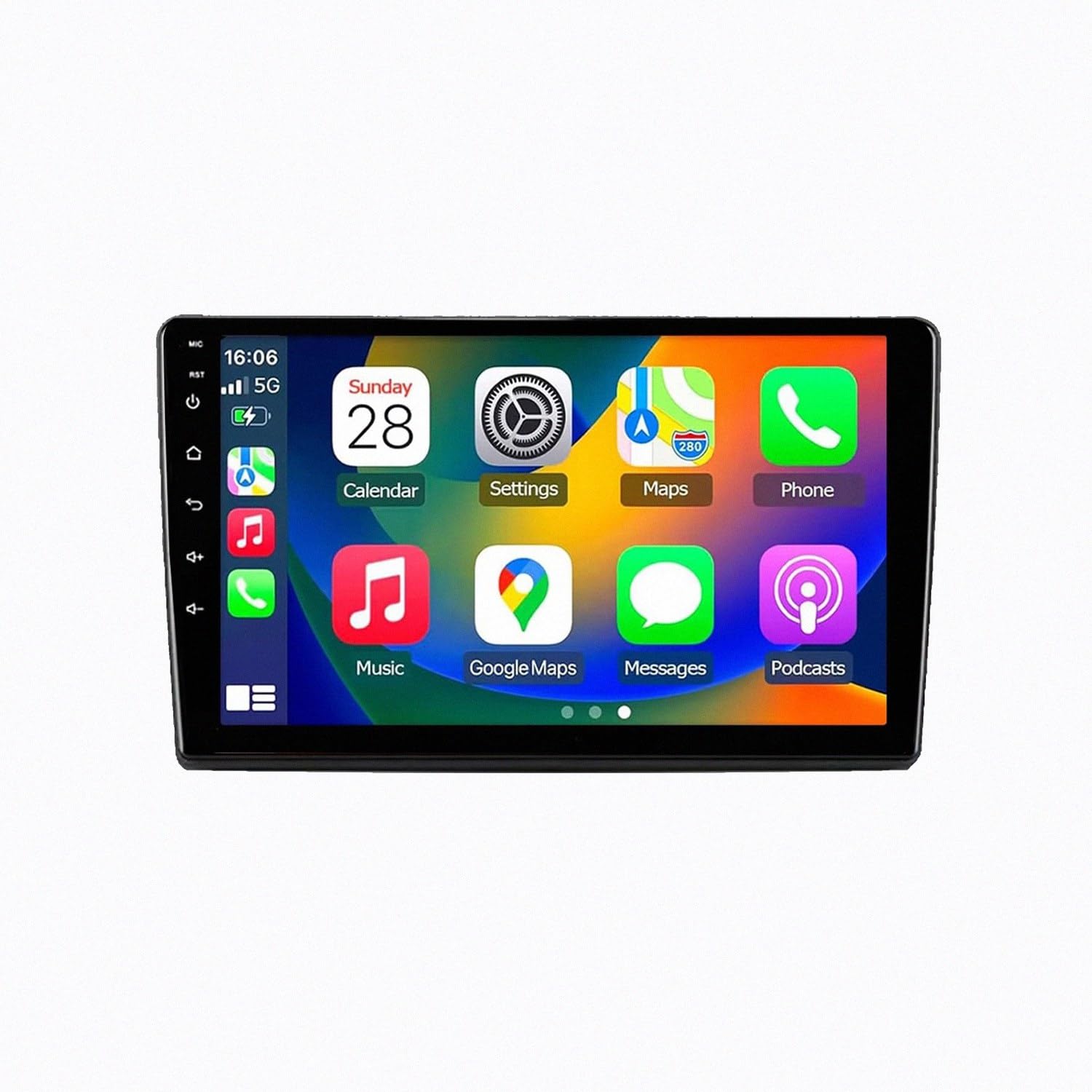 Radio Samochodowe Z Ekranem Dotykowym dla Mitsubishi Xpander 2015-2018 Ekran Dotykowy Hd, Bezprzewodowy Wyświetlacz Apple Carplay Do Samochodu, Nawigacja, 8 Rdzeń 8G+256G