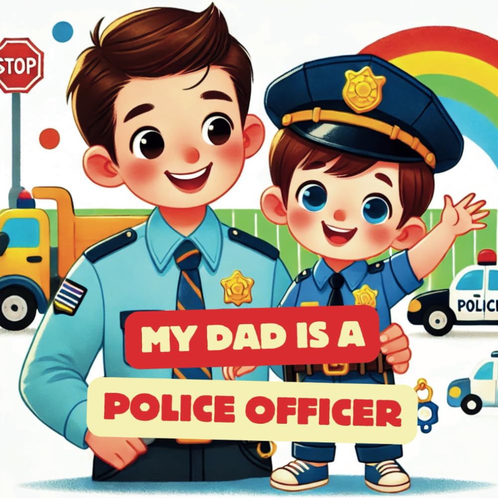My dad is a police officer: The hero of an army that protects my world with love