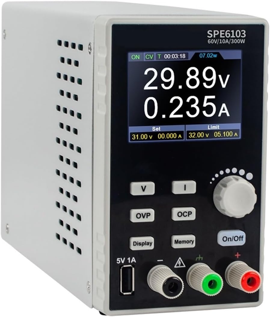 60V 10A DC 安定化電源 SPE6103 安定化定電圧電流出力 低リップル USB