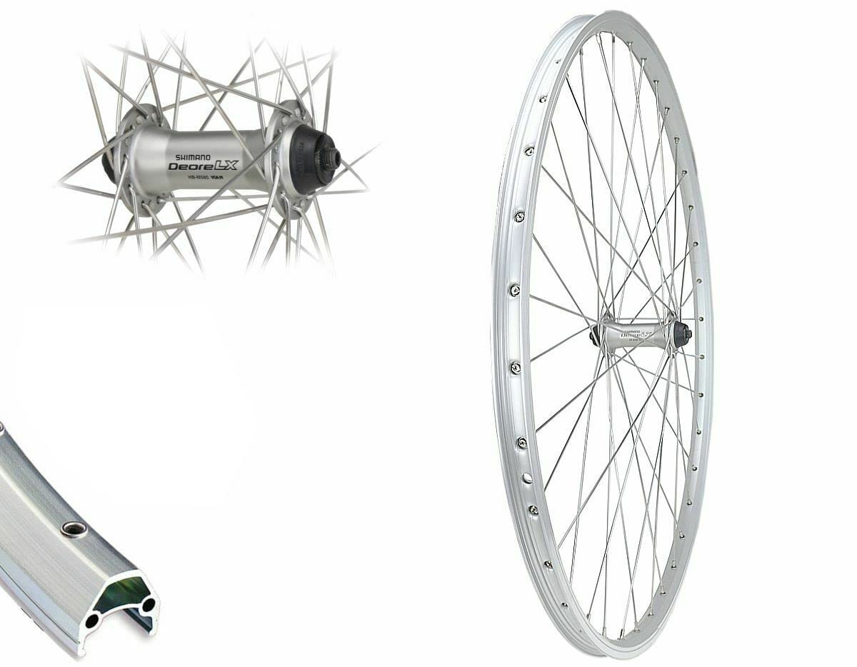 28 Zoll Laufradsatz Für Fahrrad - Hohlkammer-Felgen Mit Shimano Deore Naben