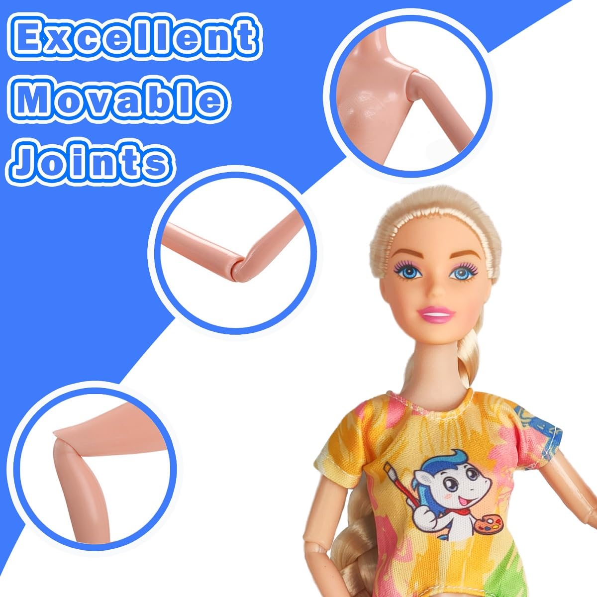 Set di personaggi d'azione interattivi per la famiglia, fantasioso set di bambole educative per bambini dai 3 anni in su (edizioni F)