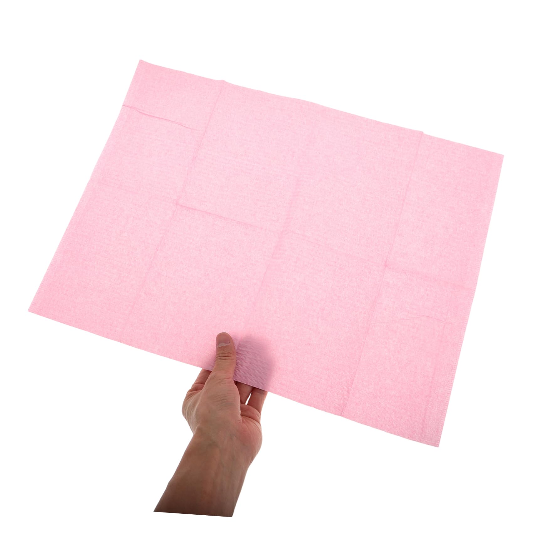 Healvian Tappetino per Unghie Monouso Rosa 125 Pezzi, e Non Tessuto, per Salone Manicure, Protezione Tavolo | Supporto Mano Comodo, Sostituzione Rapida, per Manicure e Salone, Accessori Tavolo