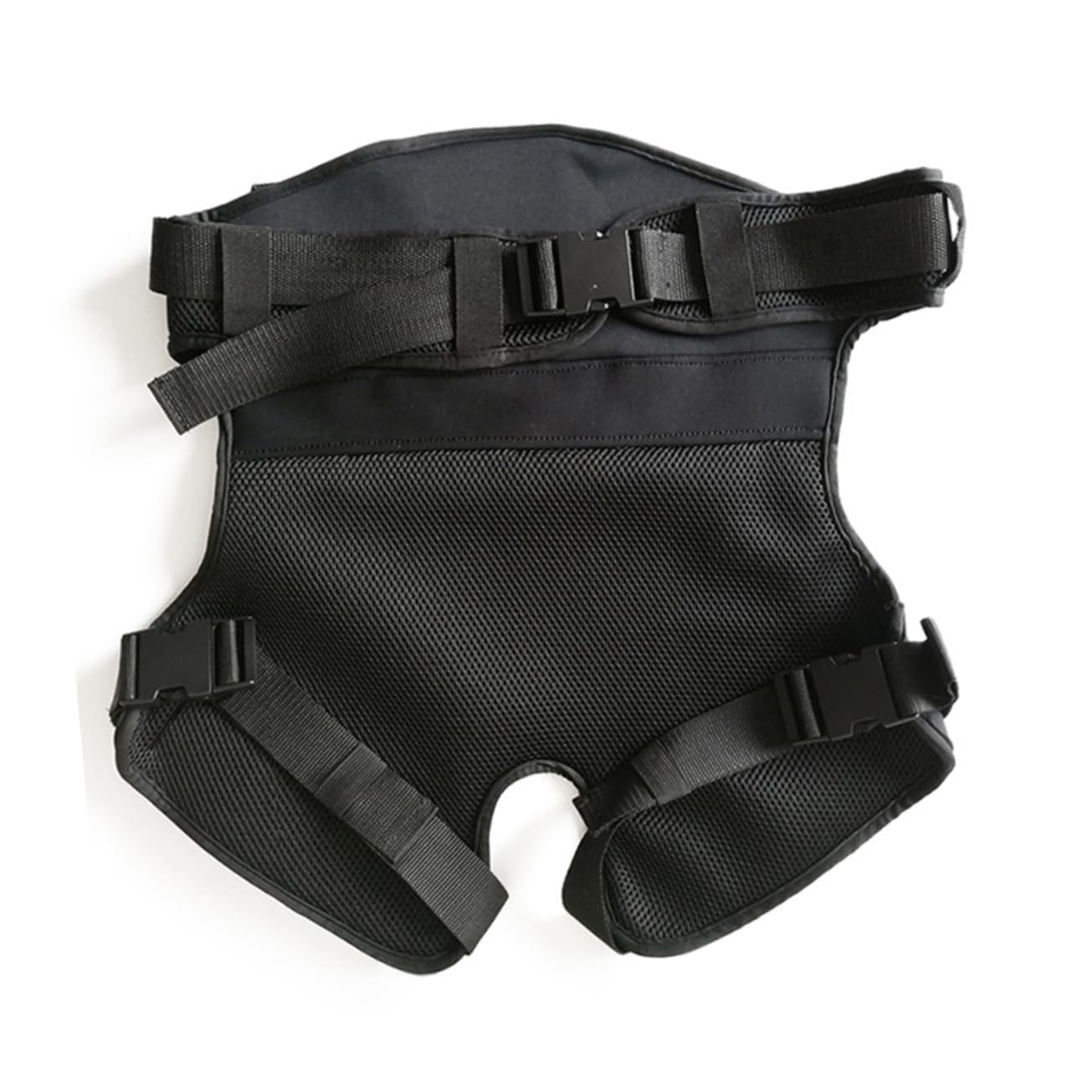 JOINPAYA Portable Fishing Seat Cushion Fishing Pad with Elastic Band for Outdoor Activities Thickened Design for Comfort Black