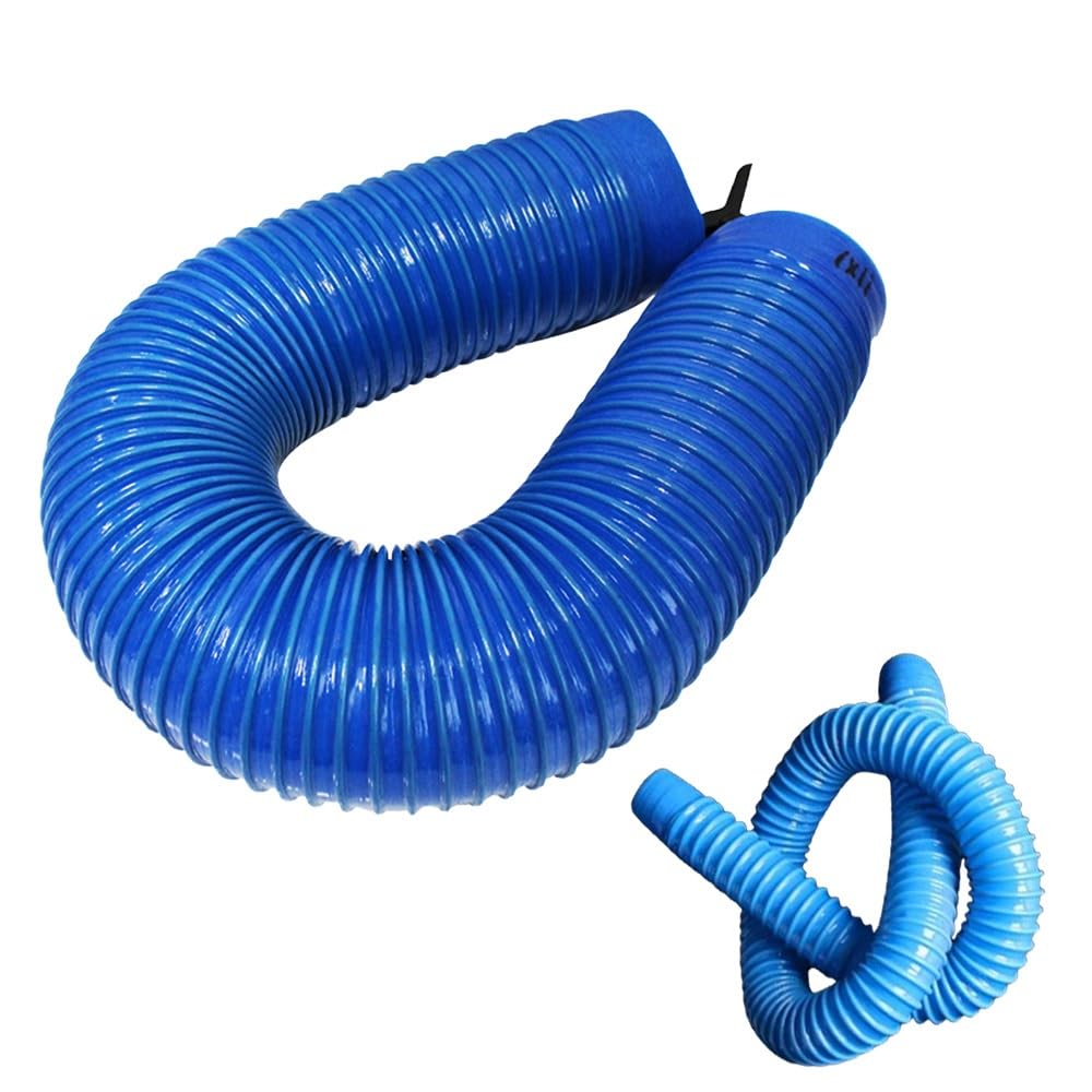 Tubo Flessibile in PVC per aspirazione, 1,25" x 15,75", per aspiratore di fumi Industriale - Condotto Resistente per la Raccolta e la Ventilazione della Polvere nella Lavorazione del Legno (