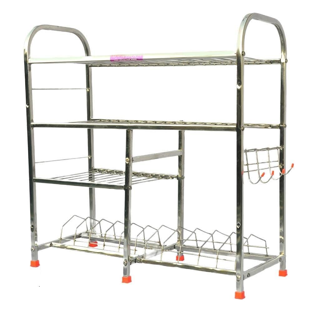 D.k 11 Stainless Steel Wall Mount Dish Rack -1