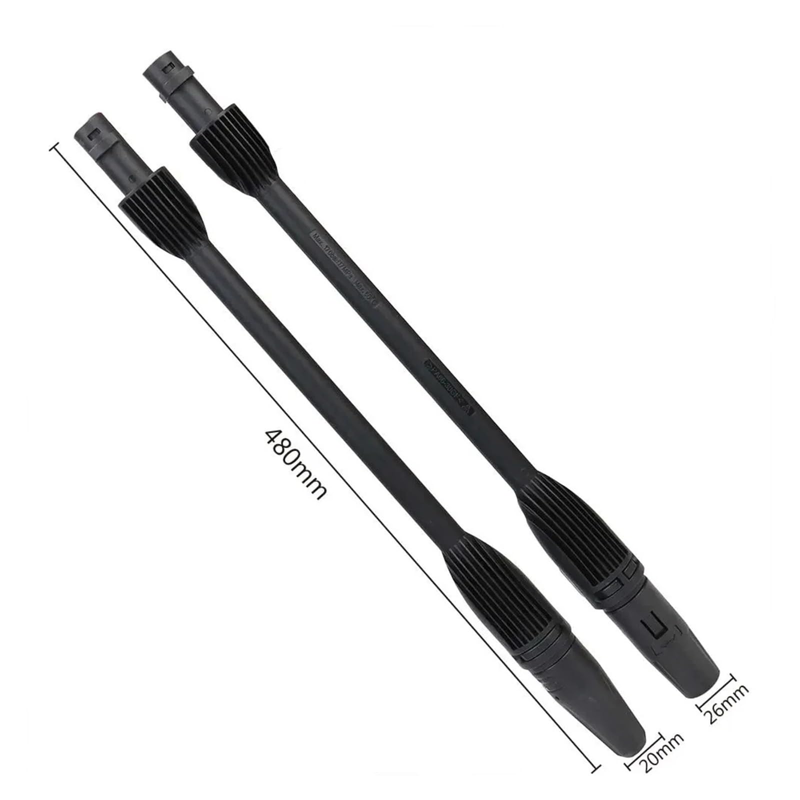 Rociador De Lavadora De Alta Presión Con Varilla De Extensión De Lanza De Chorro, Boquilla De Lavado Eléctrico De Conexión Rápida De 1/4" Boquillas