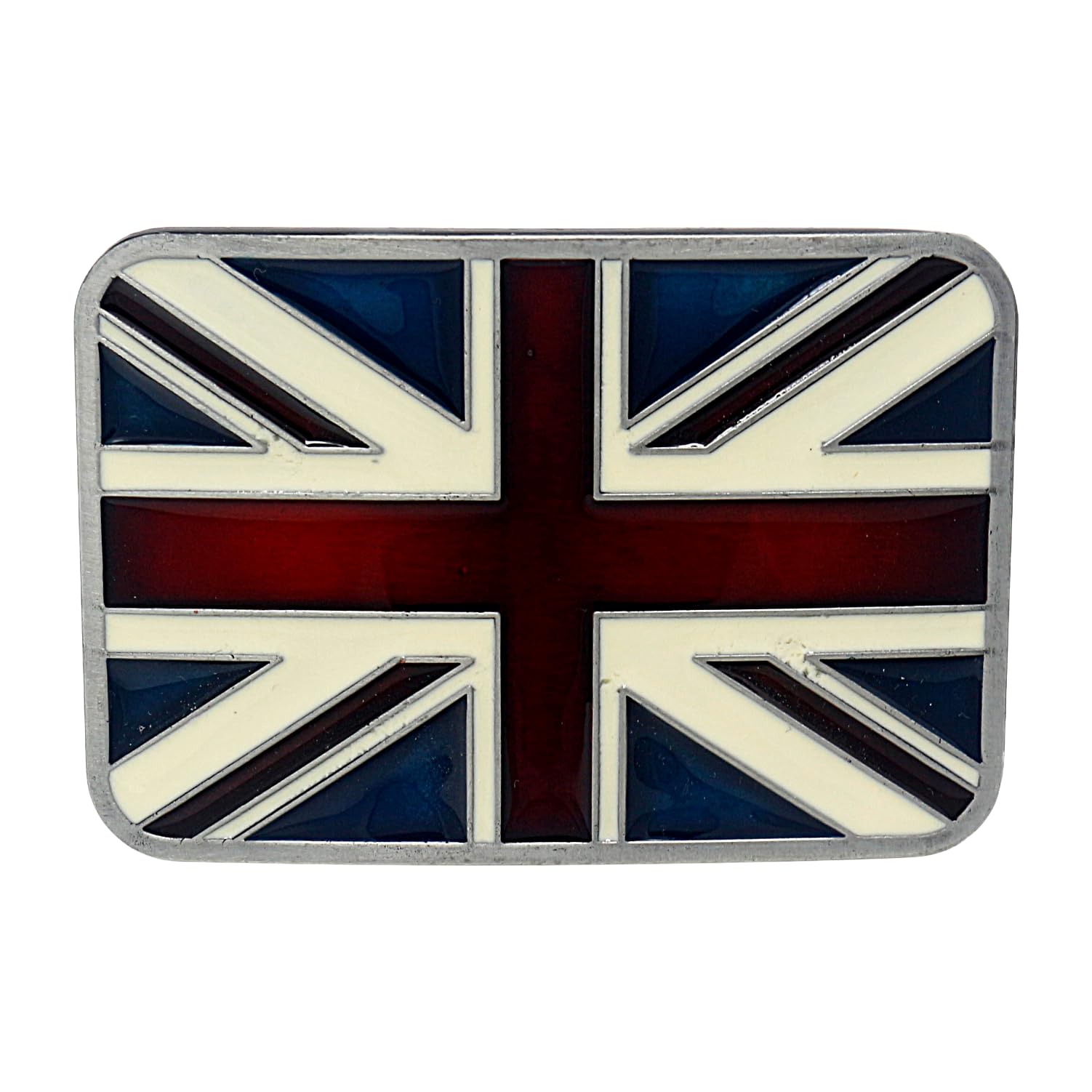 Qha Men's C04 Union Jack British Flag Belt Buckle Replacet For 38Mm Wide Snap On Belts Gift Q98