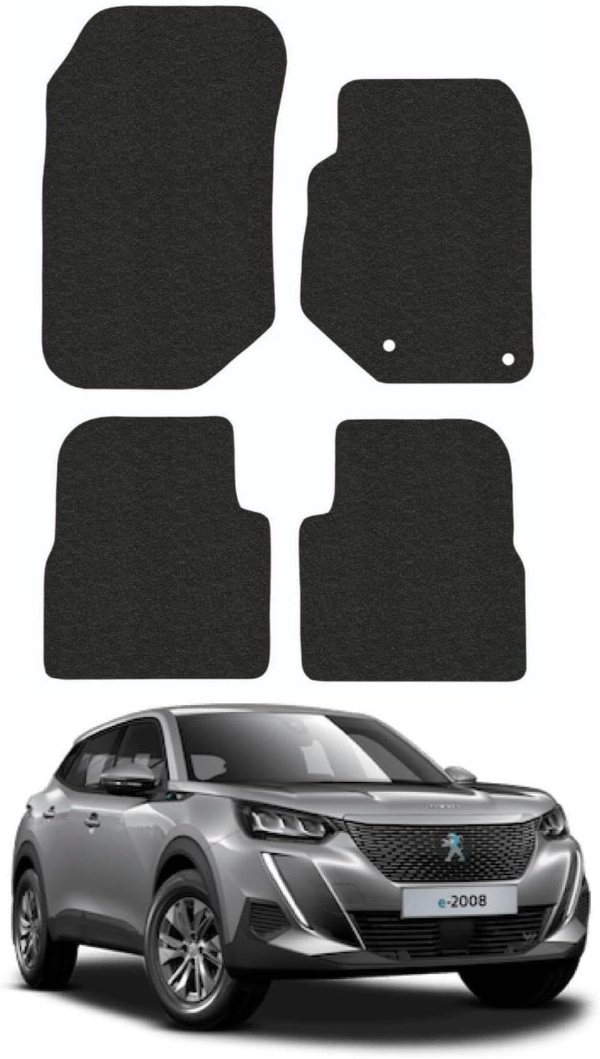 Car Mats for Peugeot 2008 Electric 2020+ Onwards Tailored Fit Carpet