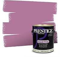 Vista 589 de Pintura interior + imprimación PRESTIGE, todo-en-uno, 1 galón, acabado plano, color comparable al Valspar* Royal Garnet*