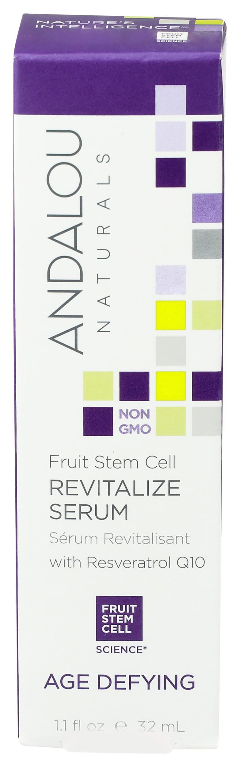 Andalou Naturals Serum Fruit Stem Revitalize, 1.1 oz