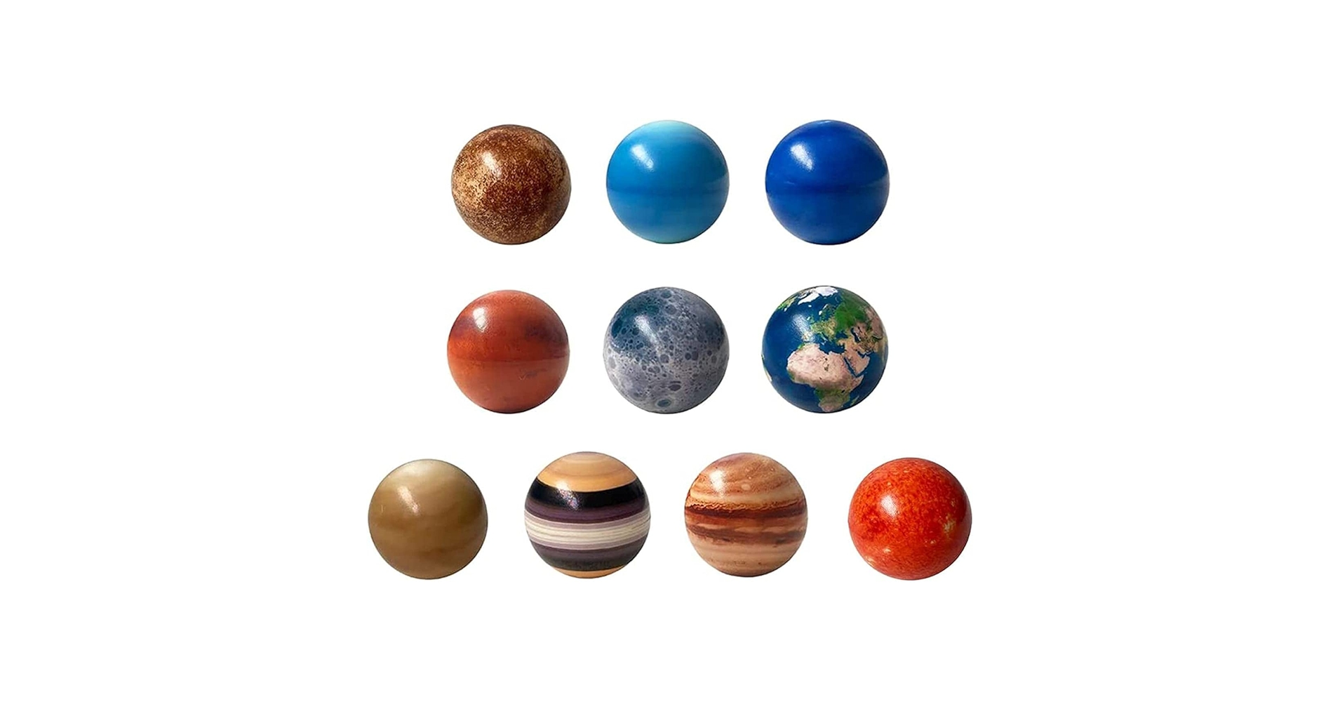 ☆sale☆月と太陽と惑星たち＊壺 Amazon | 宇宙太陽系惑星地球月おもちゃ10太陽系惑星弾性ボール