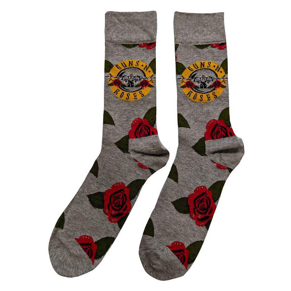 Guns N' Roses Bullet Roses Womens Ankle Socks One Size