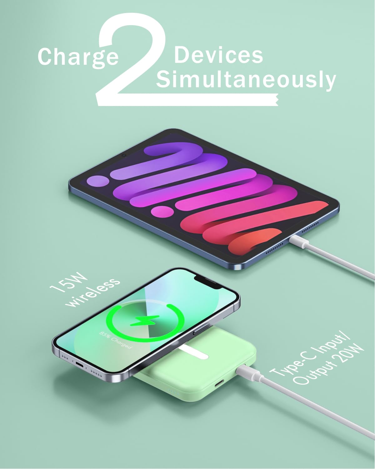 ※kaCASETiFY POWER BANK 5000mAh Amazon.com: pitaka Portable Charger Power Bank Qi2, Ultra