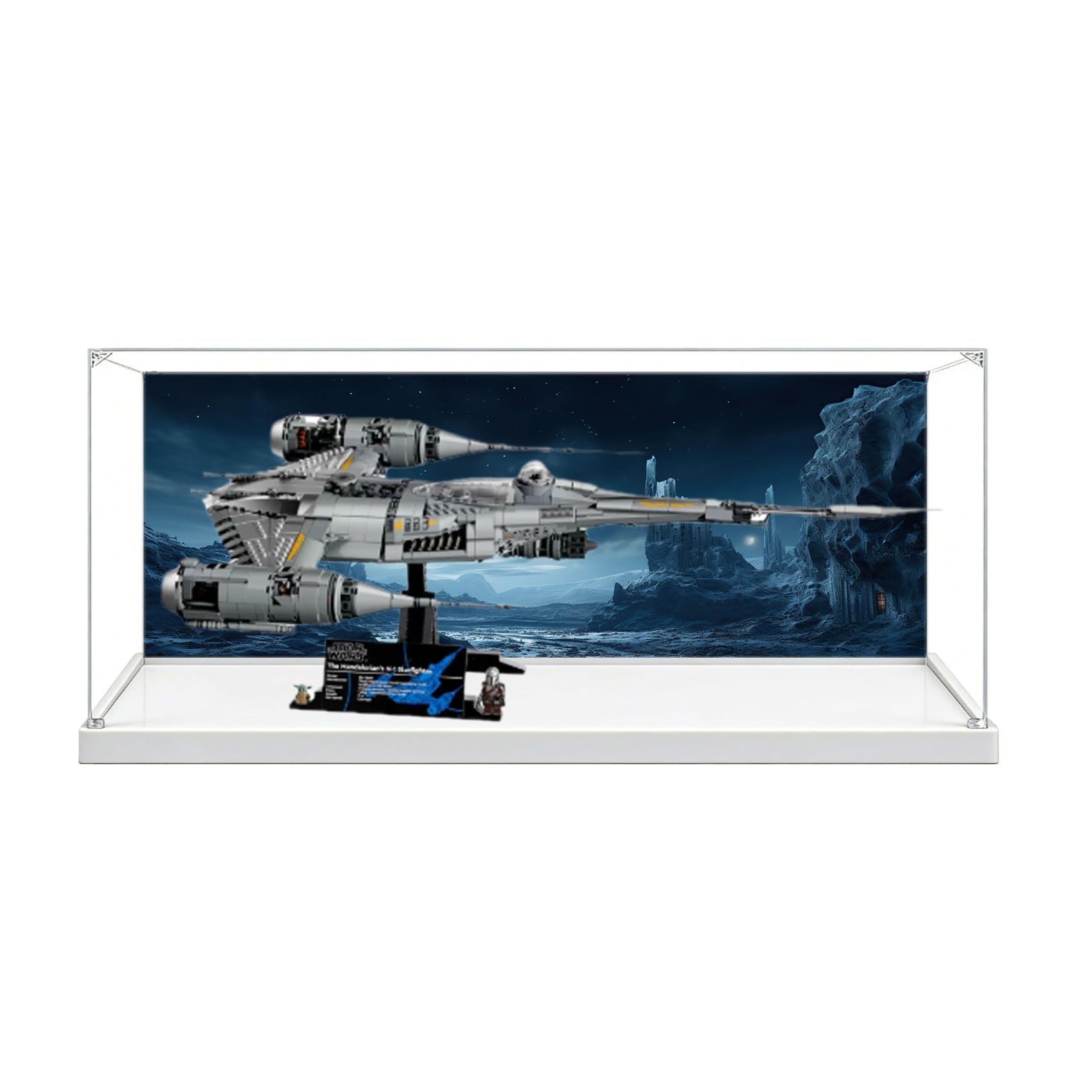 Amazon.co.jp: レゴ(LEGO)75442戦闘機モデル用透明アクリル