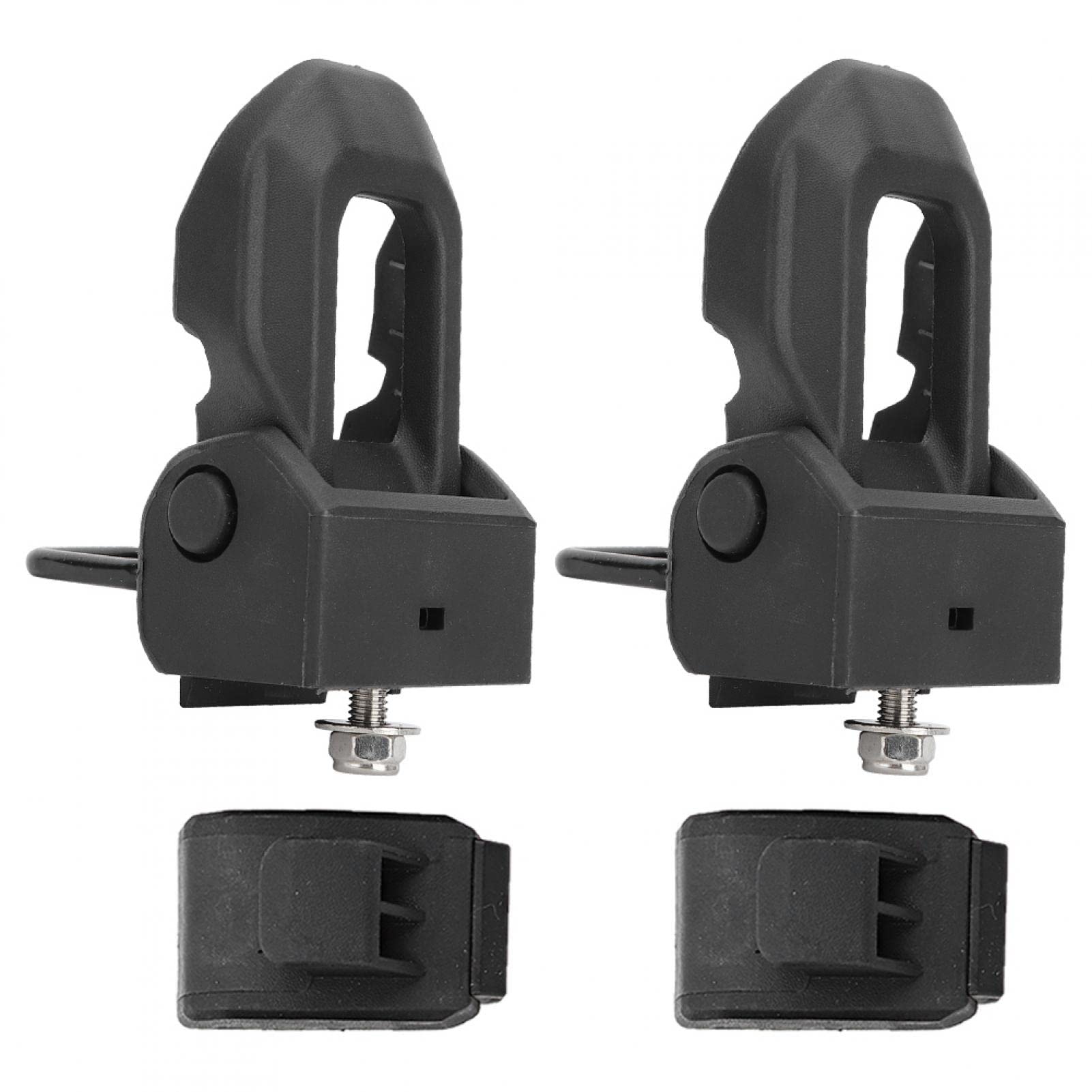 Staffa di bloccaggio del cofano dell'auto Chiusura a scatto Fibbia, fibbia di bloccaggio in acciaio inossidabile ABS adatta per Wrangler JK JL 2007-2018