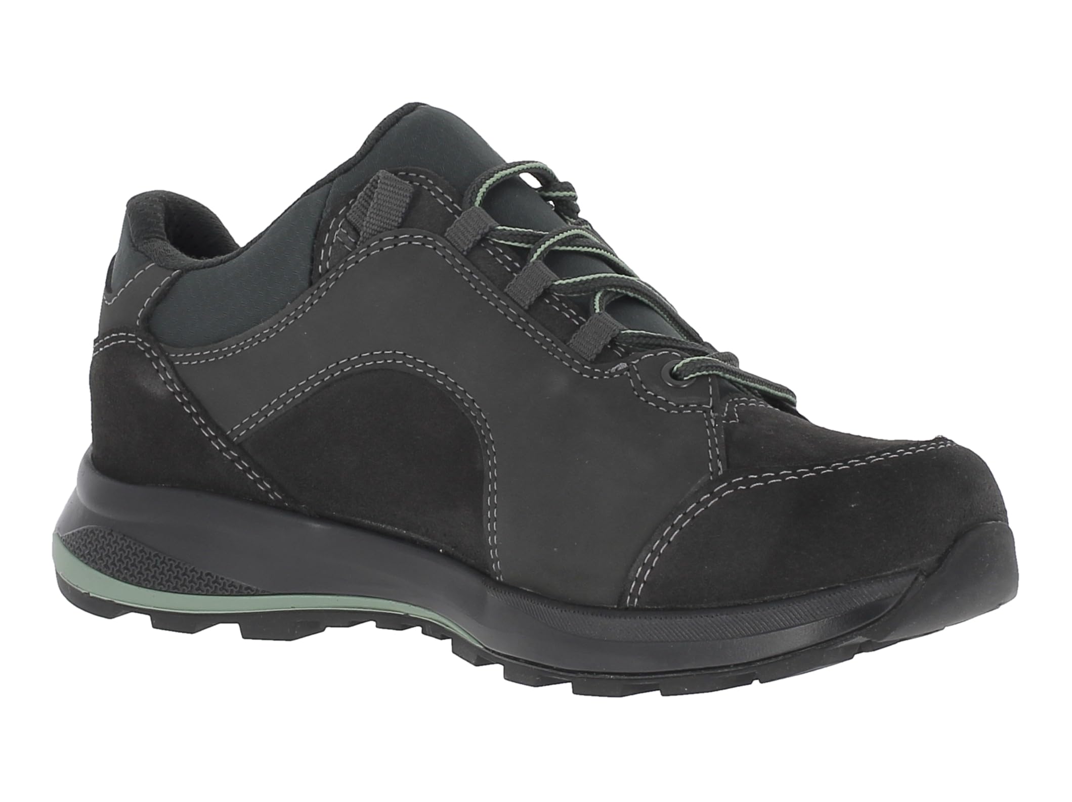 Hanwag W Banks Low Bunion Lady GTX szare - Gore-Tex wygodne, eleganckie damskie skórzane półbuty do wędrówek, rozmiar EU