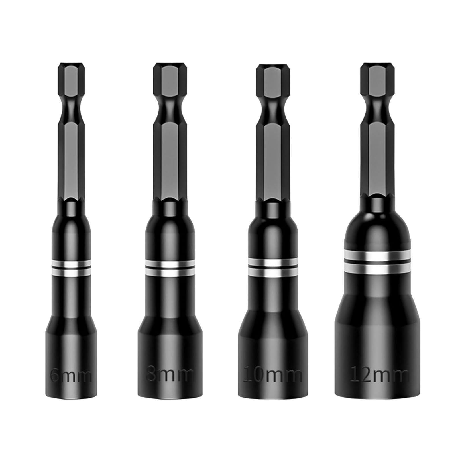 Power Nut Driver Drill Bit Tool Set Driver Hexagonal Socket Wrench Screw Impacts Bit for Power Tool Socket Adapter