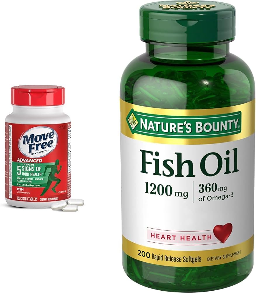 Move Free Advanced Glucosamine Chondroitin MSM Joint