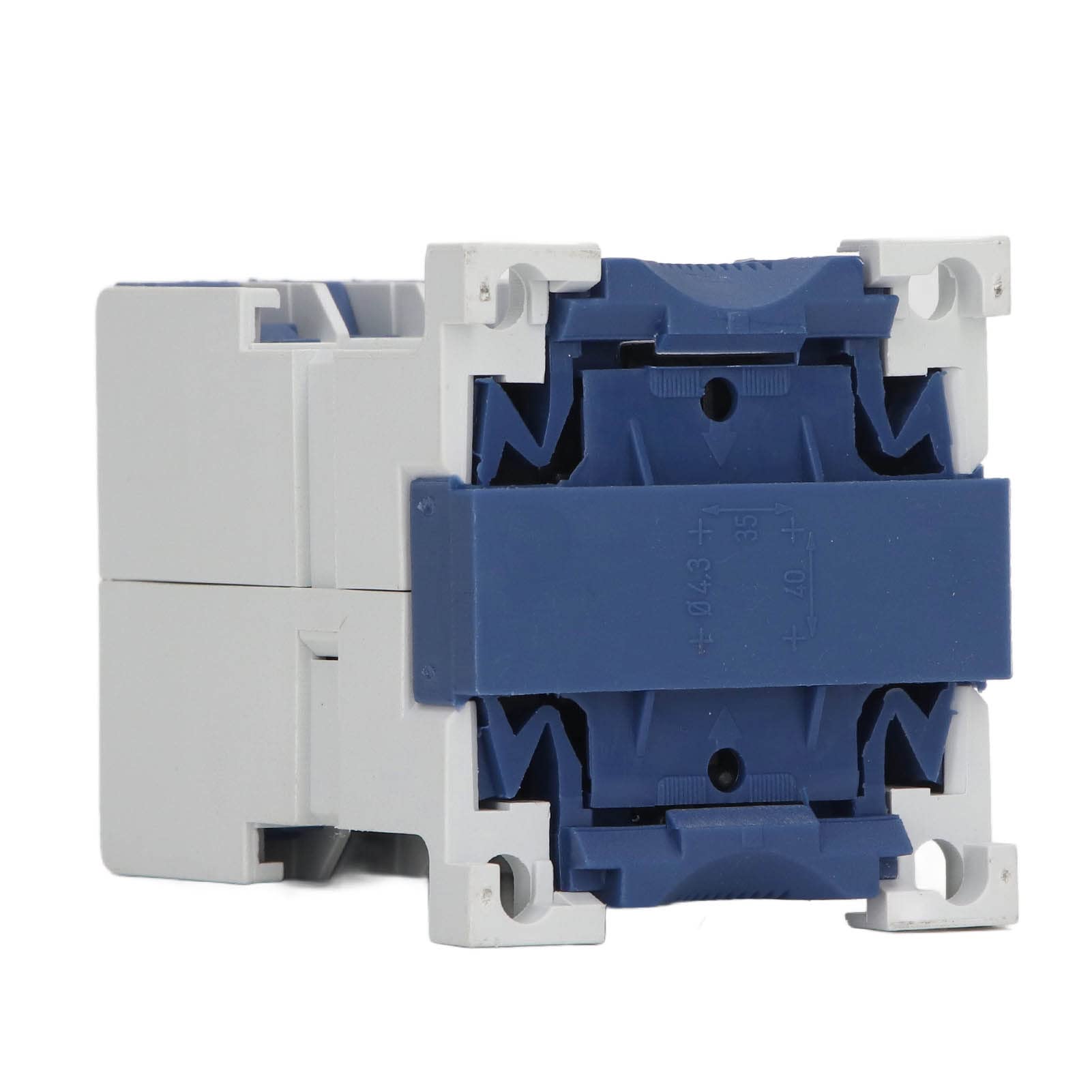 Relais de Remplacement 3 Pôles 220V pour Contacteur Industriel Triphasé - Relais de Puissance pour Distribution Électrique