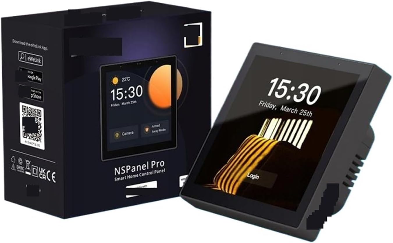 PRO 120 86 Type Smart Scene Switch Matter Hub All in 1 Integrate Home Assistant(White)