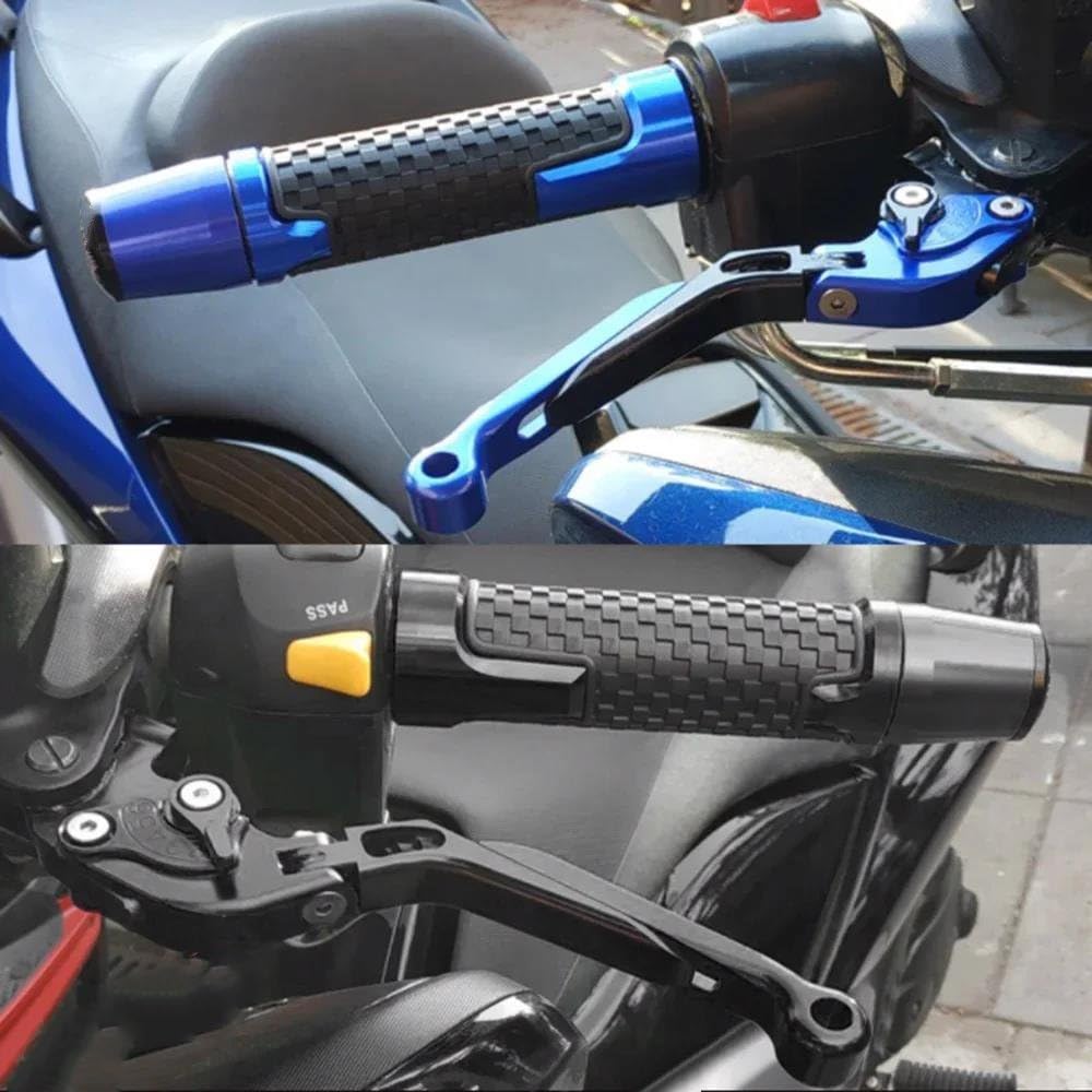 7/8" 22MM Per ZX14R Z500SE H2 ZX6R Z1000 XZ10R 2001-2026 Manubrio Motocicletta Impugnature Estremità Manubri Impugnatura manubrio moto