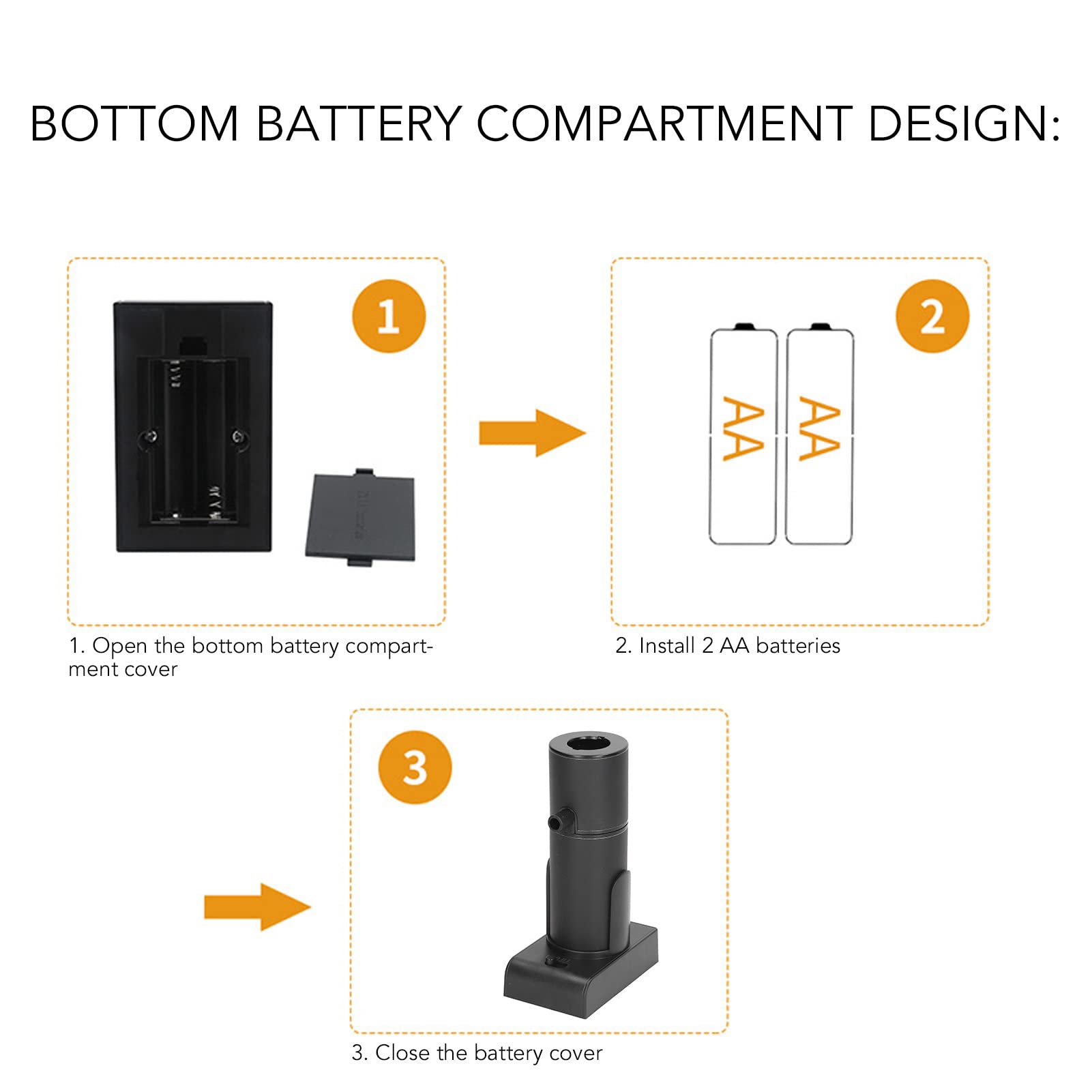 Domary Pistola Affumicatrice Portatile con Infusore per Fumo di Legno per Cocktail, Dessert e Barbecue con velocità del Regolabile e Design Staccabile (#2)