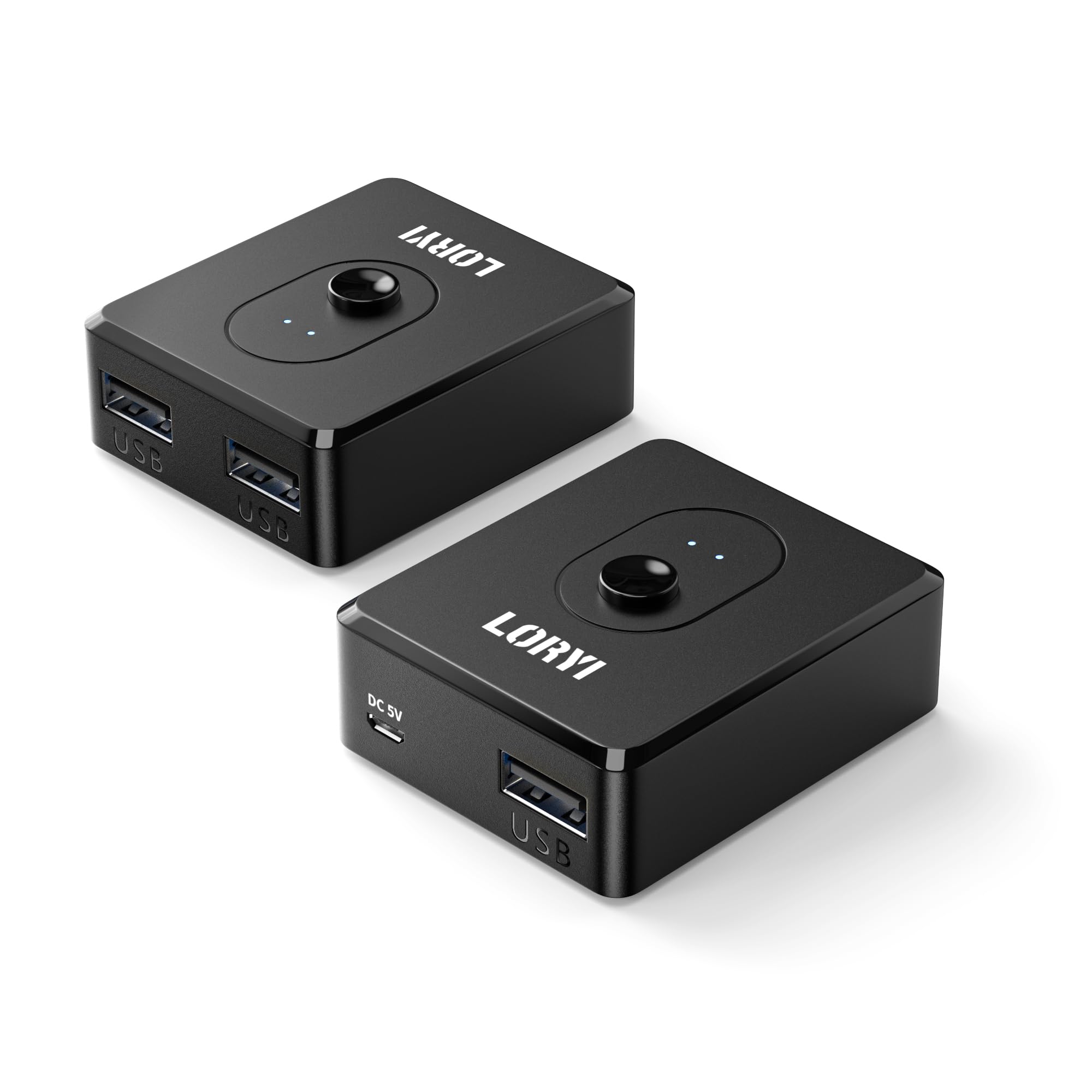 USB 2.0 Switch Selector 2 Computers Share 1 USB Device, or 1 Computer Share 2 USB Devices, 480Mbps Data Transfer, Compatible with Mouse, Keyboard, Printer, Flash Drive, Webcam-image-11