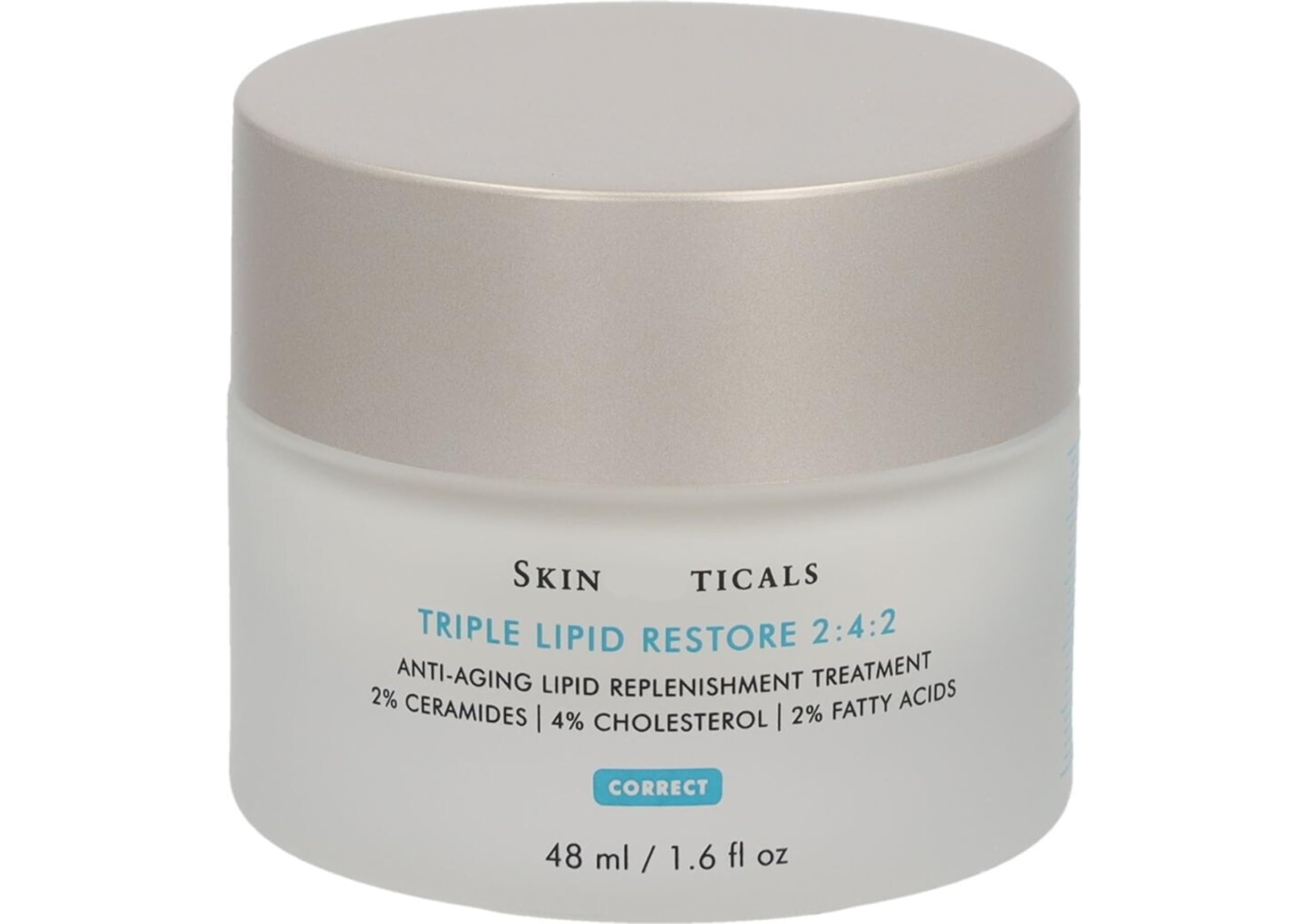 Skinticals Triple Lipid Restore 2:4:2 Creme 48ml Anti Aging Gesichtscreme mit Ceramiden Cholesterin Fettsäuren Feuchtigkeitspflege für trockene reife Haut Frauen Männer