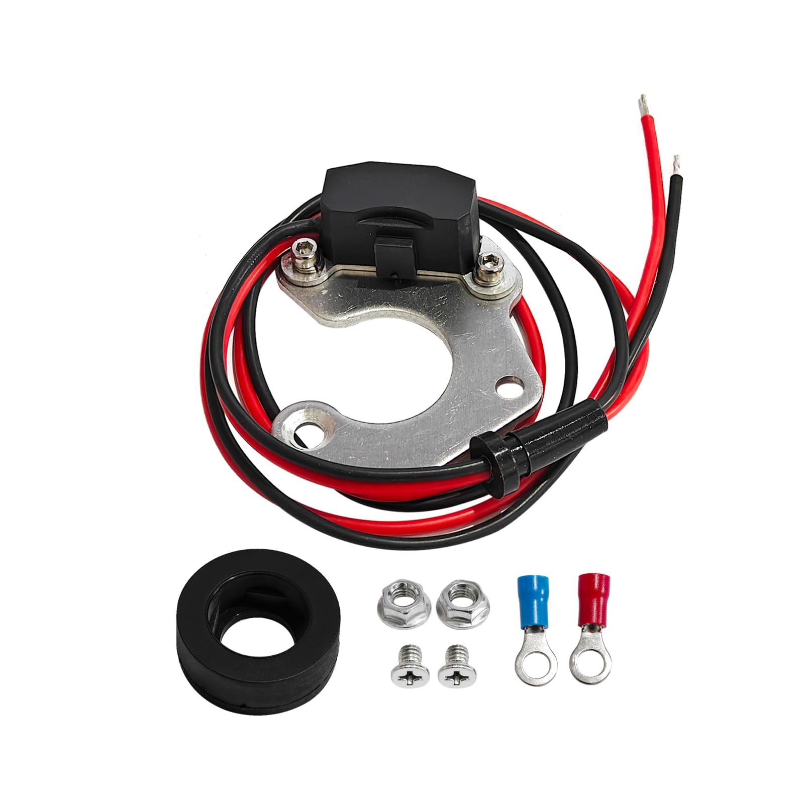 Photo 1 of 1442 12V Electronic Ignition Conversion Kit Fits for IHC 4 Cylinder - Replace Factory Single Point 353898RI Distributor