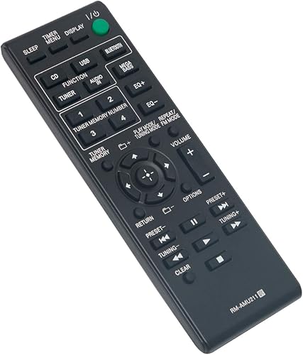 Miniatura 3 de RM-AMU211 Reemplazar Control Remoto Aplicable Para Sony Hi-Fi Sistema MHC-ECL99BT MHC-ECL77BT HCD-ECL77BT HCD-ECL99BT SS-WG919IP SS-WEC99BT
