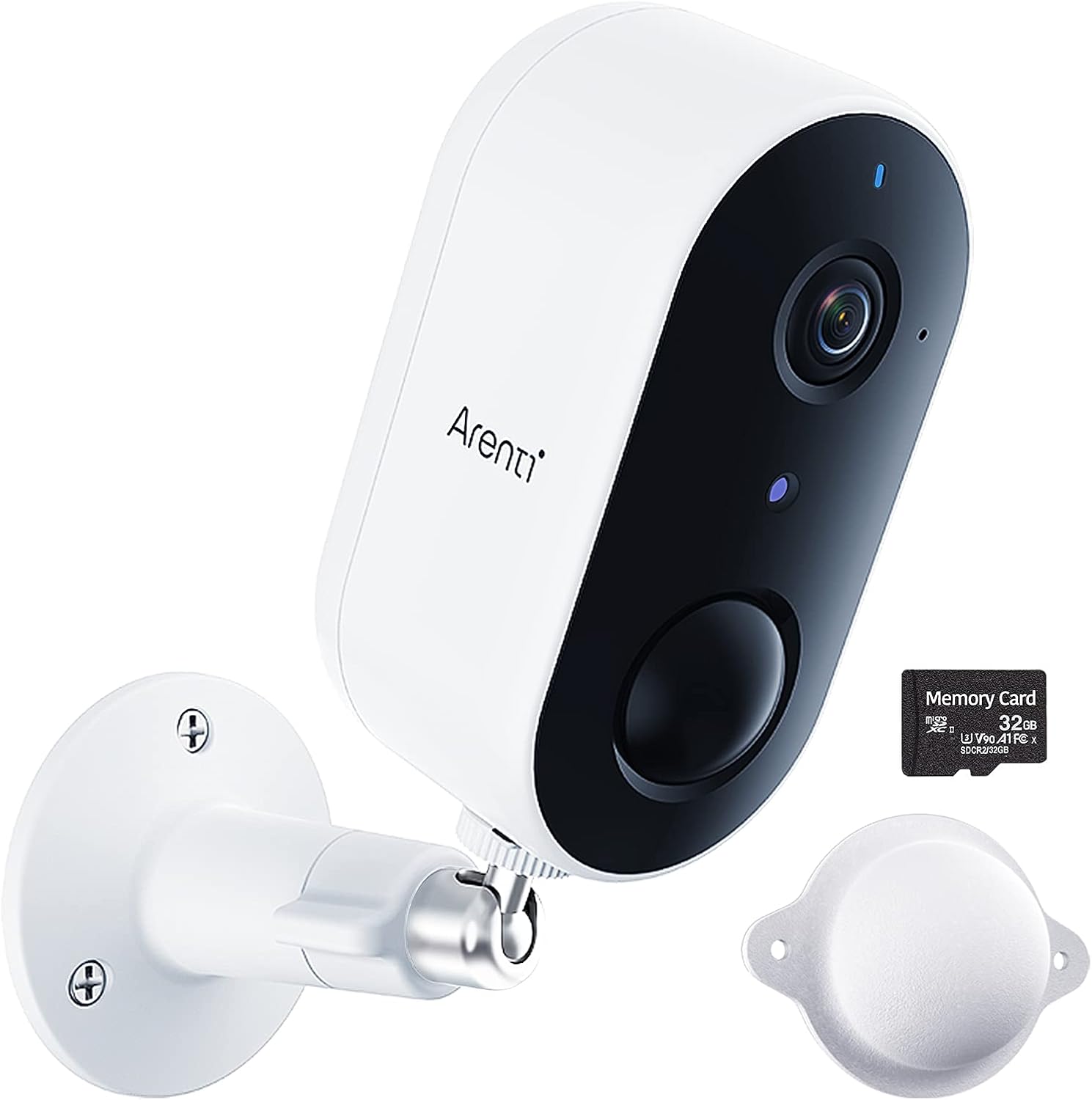 Wireless Outdoor Security Camera with SD Card, Arenti GO1 Battery