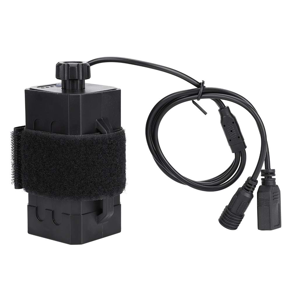 Akkupack Gehäuse Hausabdeckung, wasserdichte Akku Fall, wasserdichte USB/DC Doppelschnittstelle für Fahrrad Fahrradlampe Sport & Freizeit
