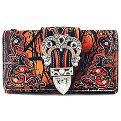 Buckle Orange Wallet Only