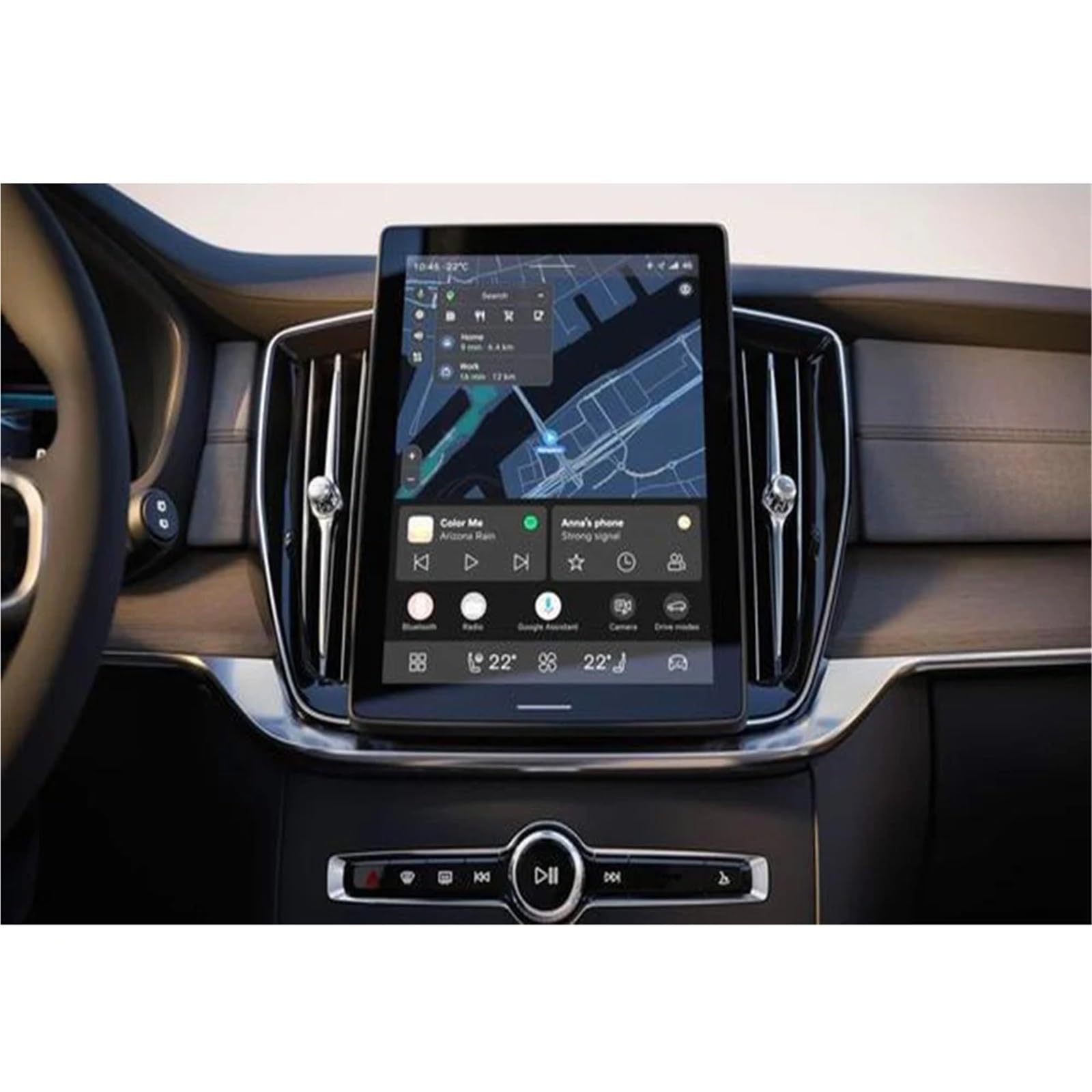 Panzerglas Displayschutzfolie Navigation GPS Bildschirm für VOLVO XC90 2025