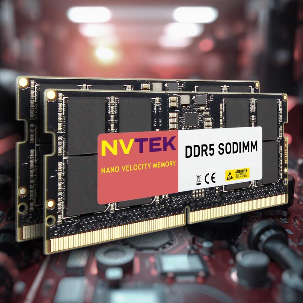 Amazon.co.jp: 32GB (2X16GB) DDR5 5600MHZ PC5-44800 Non-ECC SODIMM