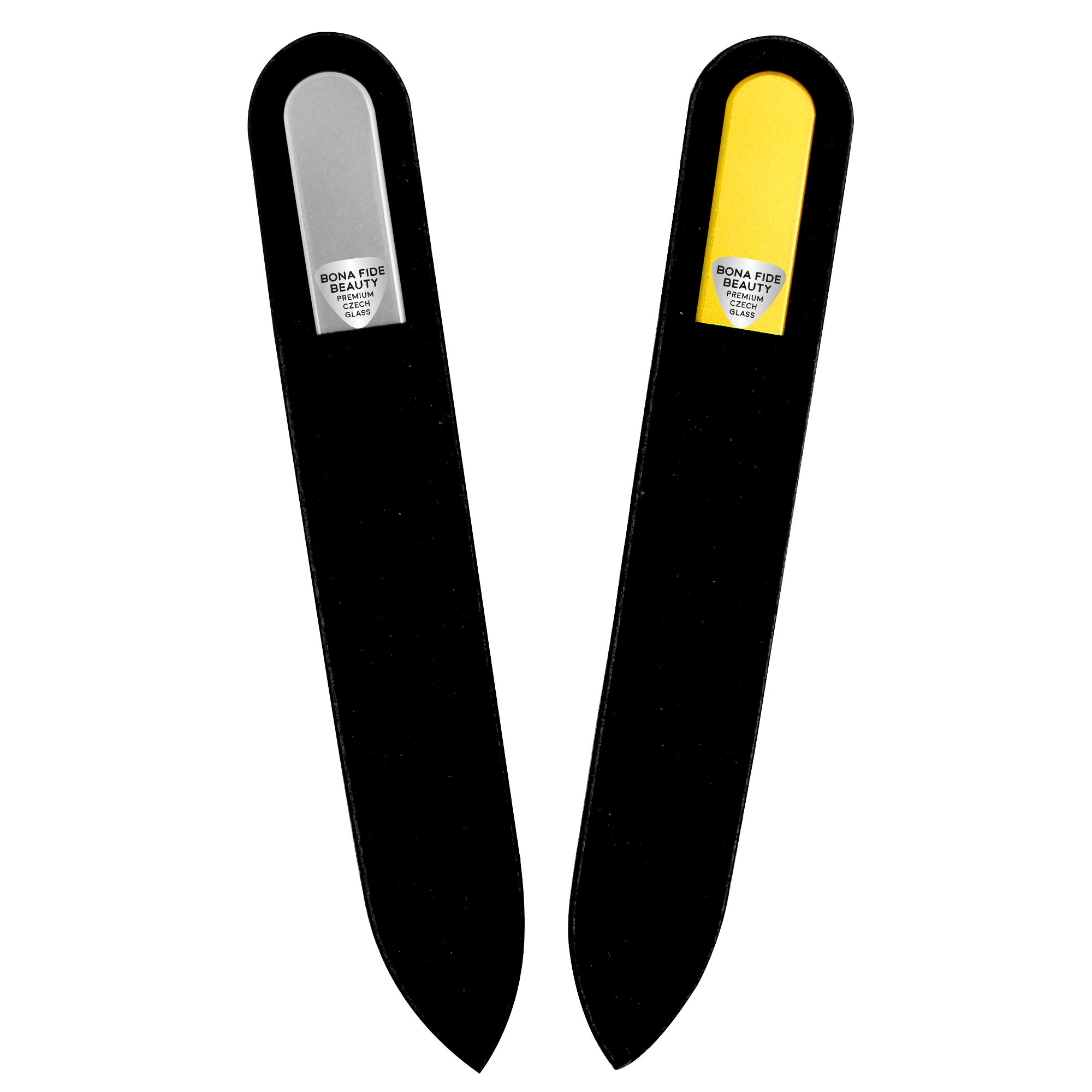 Buy Bona Fide Beauty Glass Nail Files, Gentle Nail Care, File in Any