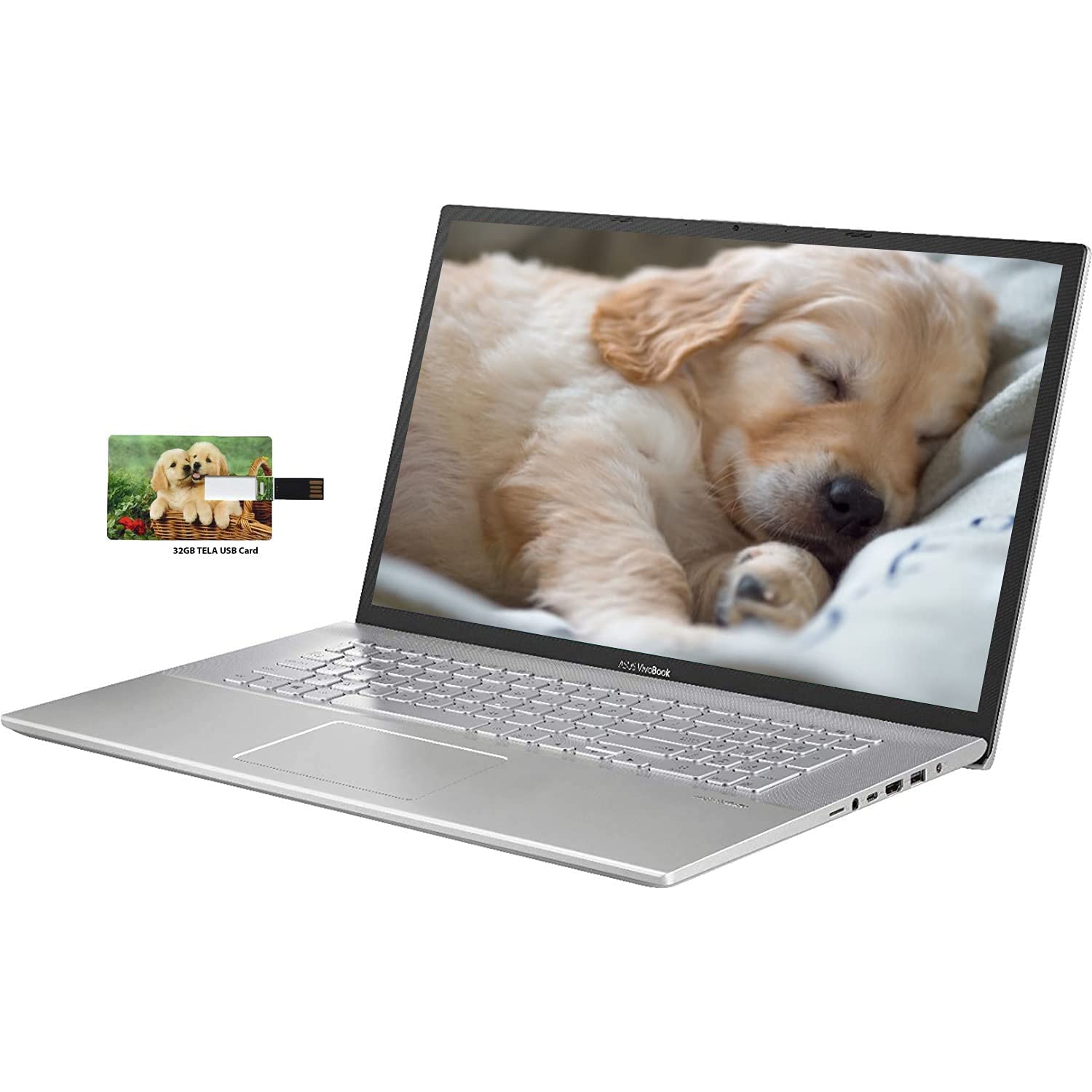 Newest ASUS VivoBook 17 HD+ Business Laptop AMD Quad-Core Ryzen  7-3700U up to (Beats i7-8565U), 20GB RAM, 1TB SSD, AC WiFi Type-C  Remote