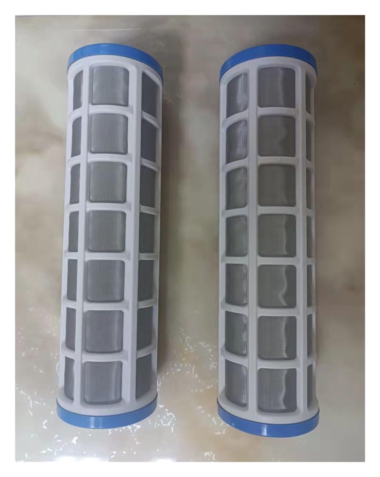 Filtro di ricambio for erogatore d'acqua, | Prefiltro a cartuccia filtrante in rete metallica da 10 pollici in acciaio inossidabile for bilancia(2pcs)