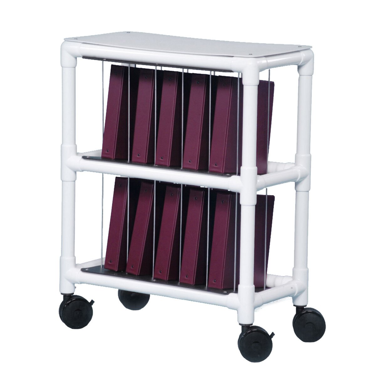 Amazon.com: Notebook Chart Rack - Holds 10 Ring Binders : Industrial ...