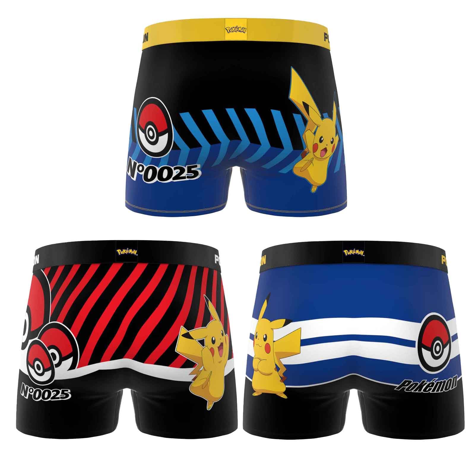 FREEGUN Boxer Garçon Pokemon