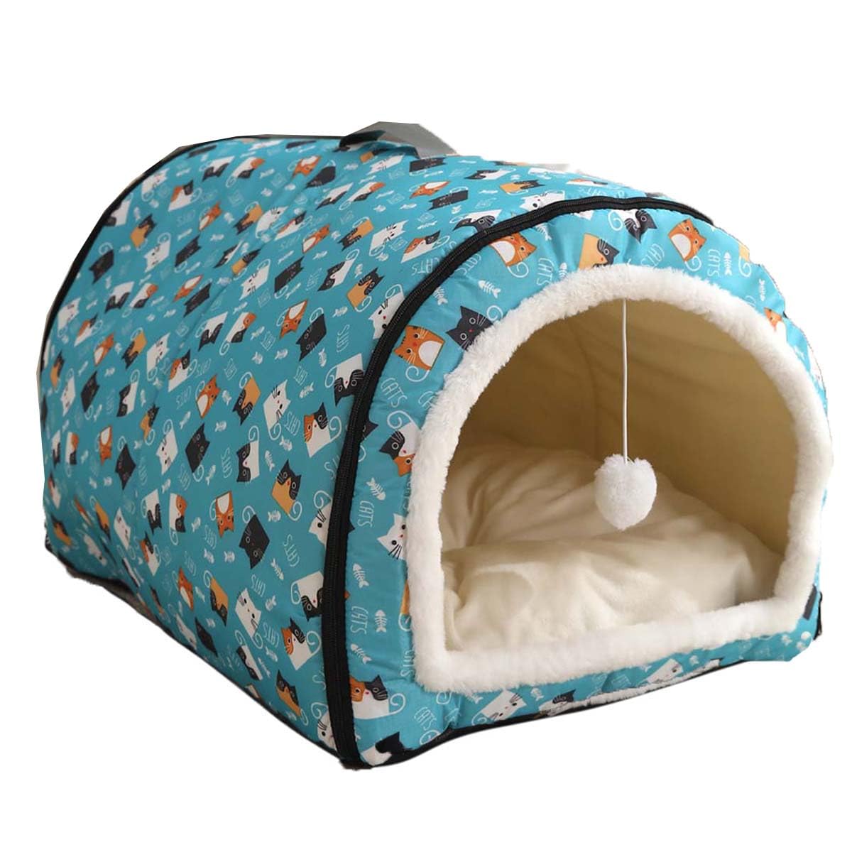 Niche pour chat et chien chaude pour calmer le stress animal