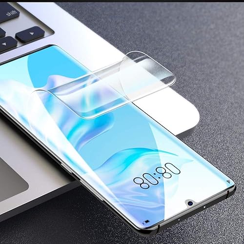 Miniatura 6 de Ibywind Protector de pantalla para Huawei P30 Pro, con 2 películas de TPU flexible, 1 protector de lente de cámara, 1 película de fibra de carbono