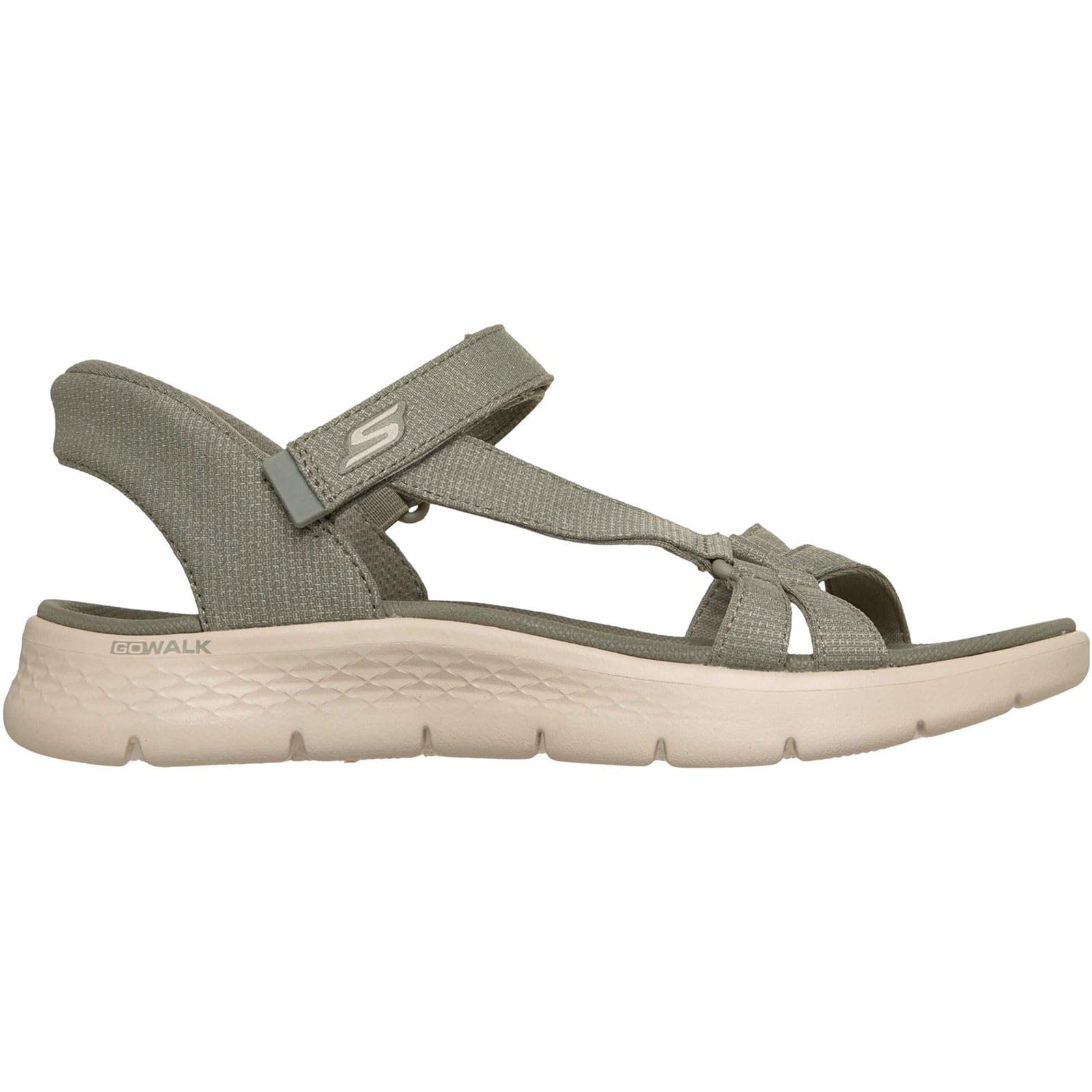 Skechers Damen Go Walk Flex Sandal-Illuminate Hands Free Slip-ins Fischersandale