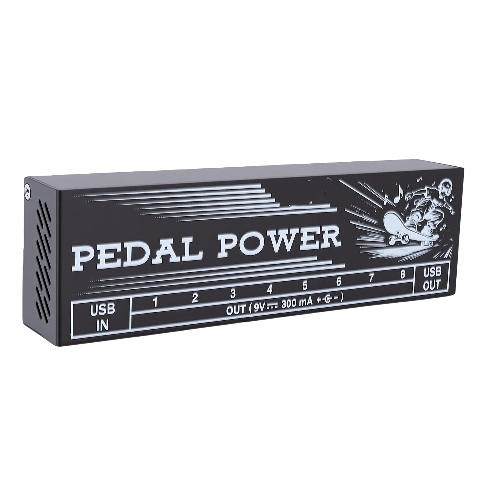 Dpofirs Alimentatore per Effetti Pedal con Uscite Isolate