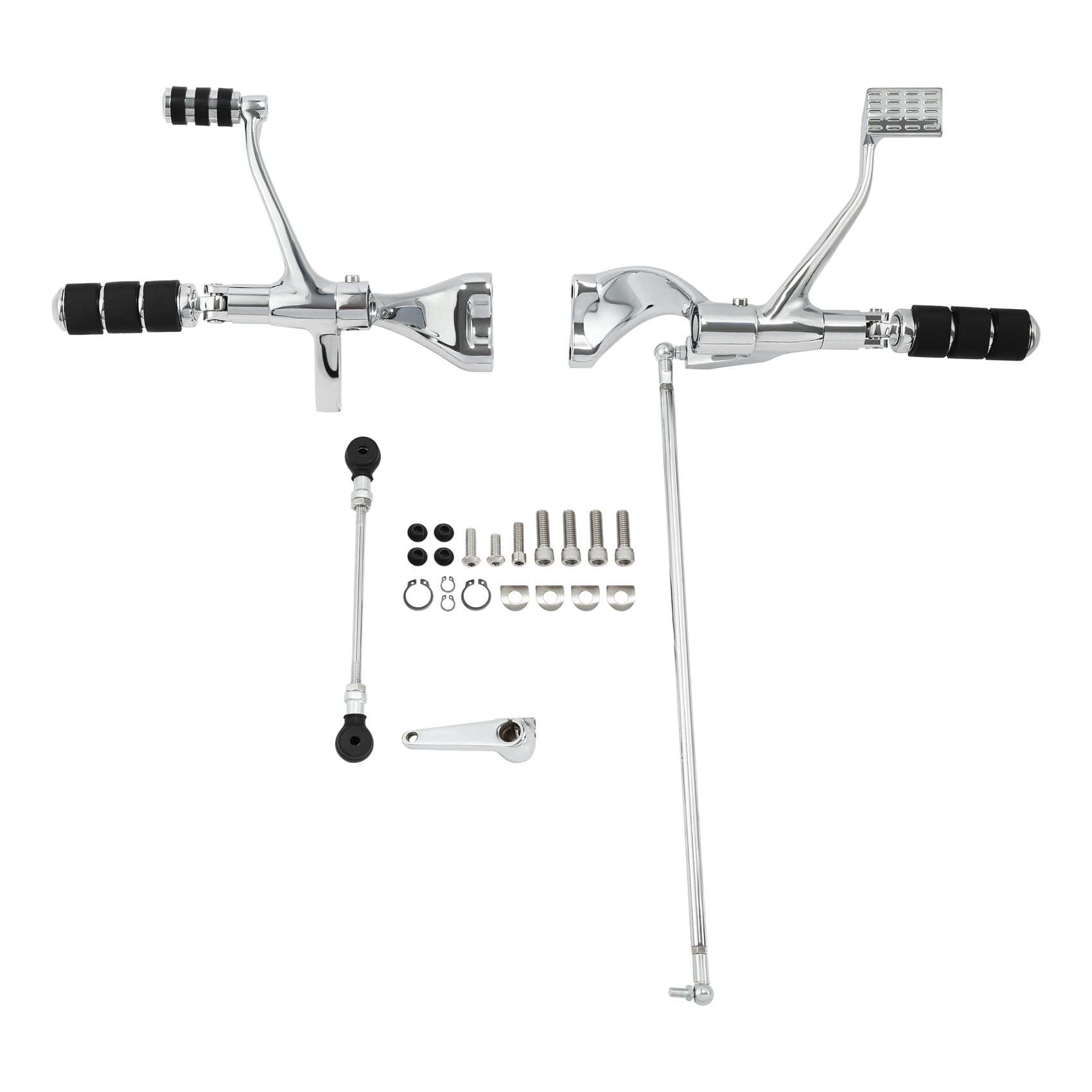 Motorcycle Fit forward Control Pegs Levers Linkages Fit for Harley Sportster 1200 883 XL Iron 2004-2013