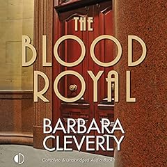 The Blood Royal Audiolibro Por Barbara Cleverly arte de portada